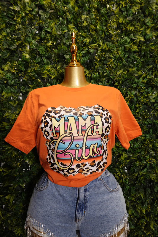 Western Cheetah Mamacita Tee